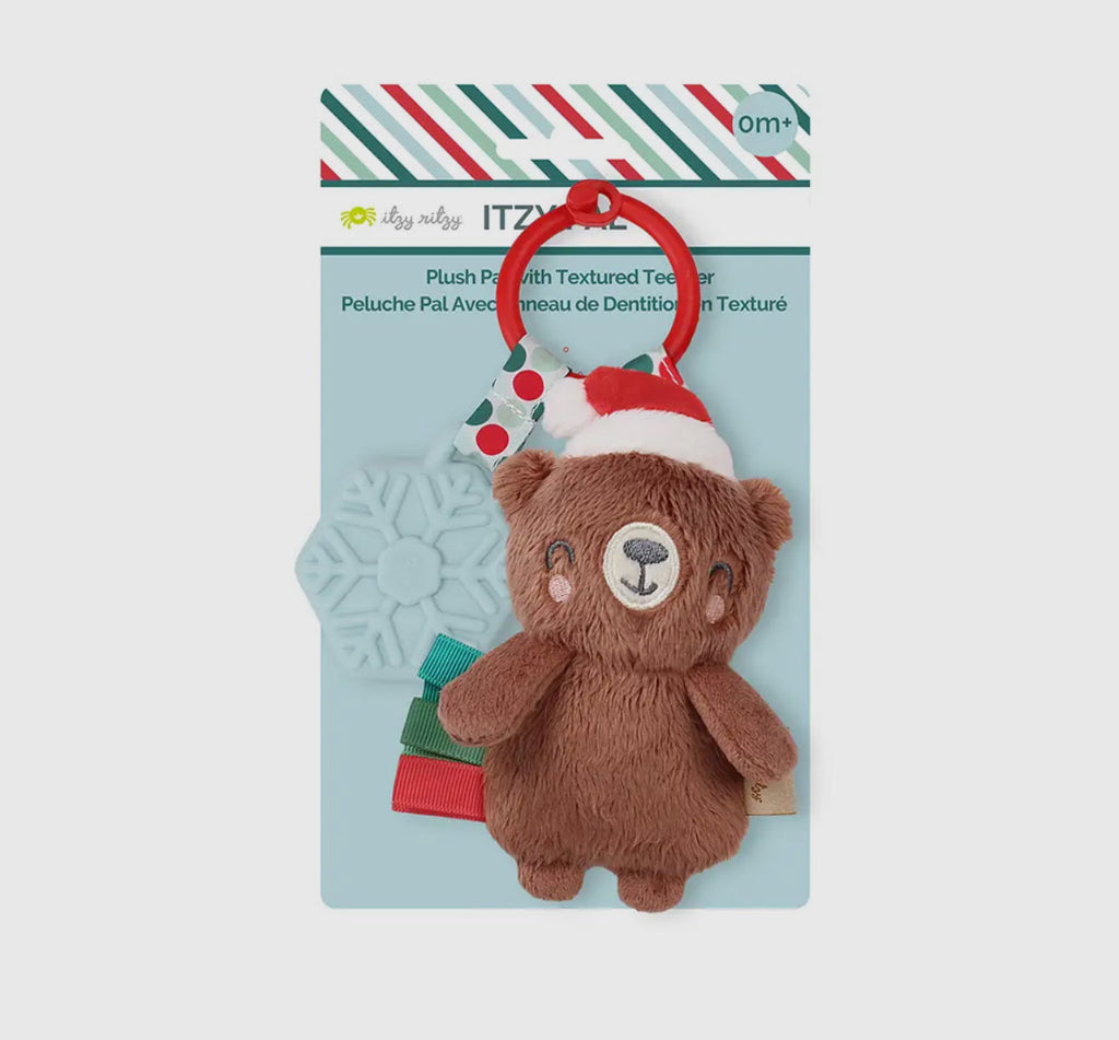 Holiday Itzy Pal Plush + Teether
