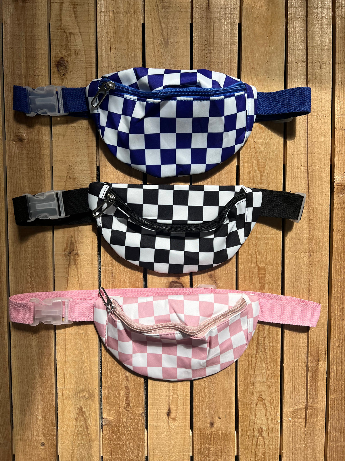 Checkered Fanny Pack